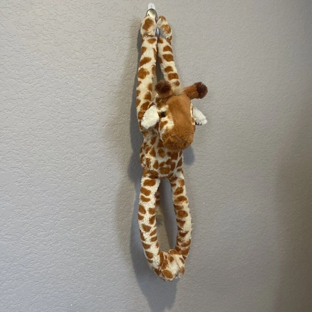 Plush Toy Giraffe Novelty Stick Together Feet Hanging Long Legs